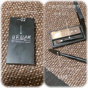 URGLAM　EYEBROW PENCIL（アイブロウペンシル）/U R GLAM/アイブロウペンシルを使ったクチコミ（2枚目）