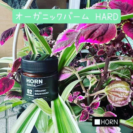 HORNオーガニックバーム HARD/HORN/ヘアバームを使ったクチコミ(1枚目)