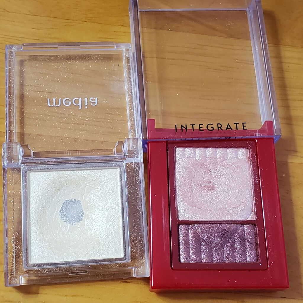 ブライトアップアイシャドウ/media/単色アイシャドウを使ったクチコミ（1枚目）