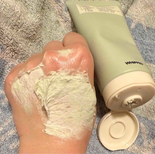 ヴィーガンパッククレンザーチューブ/WHIPPED/洗顔フォームを使ったクチコミ(5枚目)