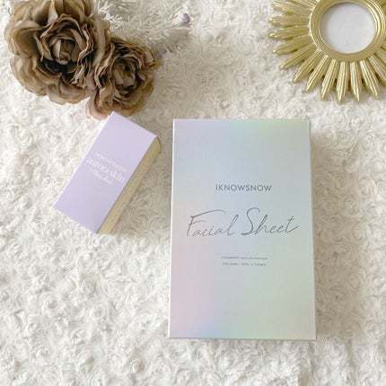 フェイシャルシート/IKNOWSNOW/シートマスク・パックを使ったクチコミ(2枚目)