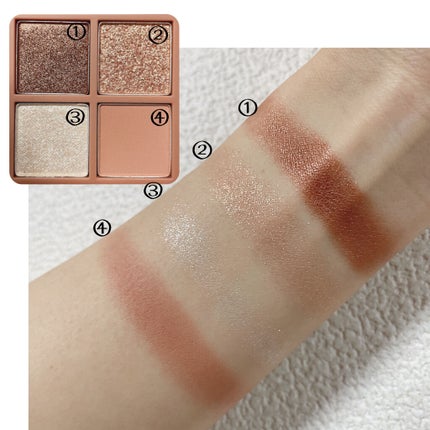 3CE ミニ マルチアイカラーパレット/3CE/アイシャドウパレットを使ったクチコミ(2枚目)