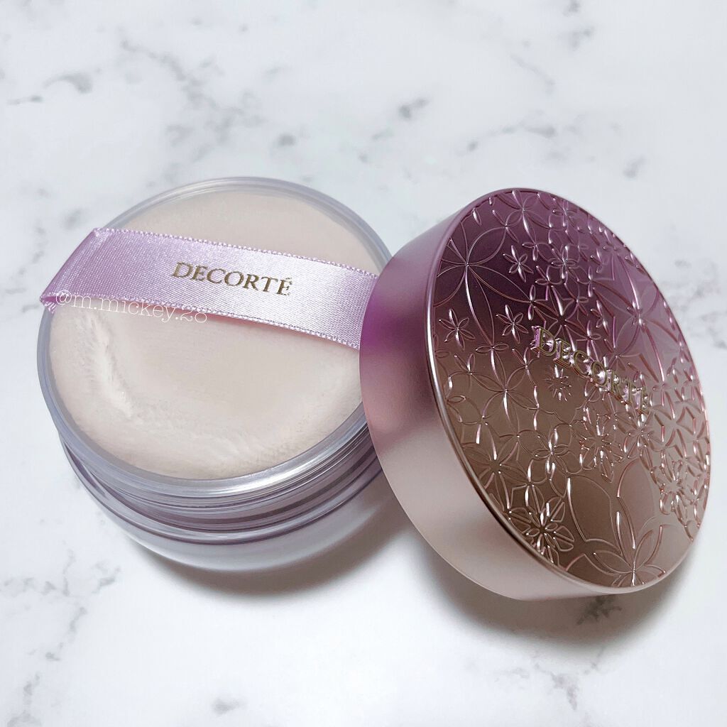 フェイスパウダー/DECORTÉ/ルースパウダーを使ったクチコミ(4枚目)