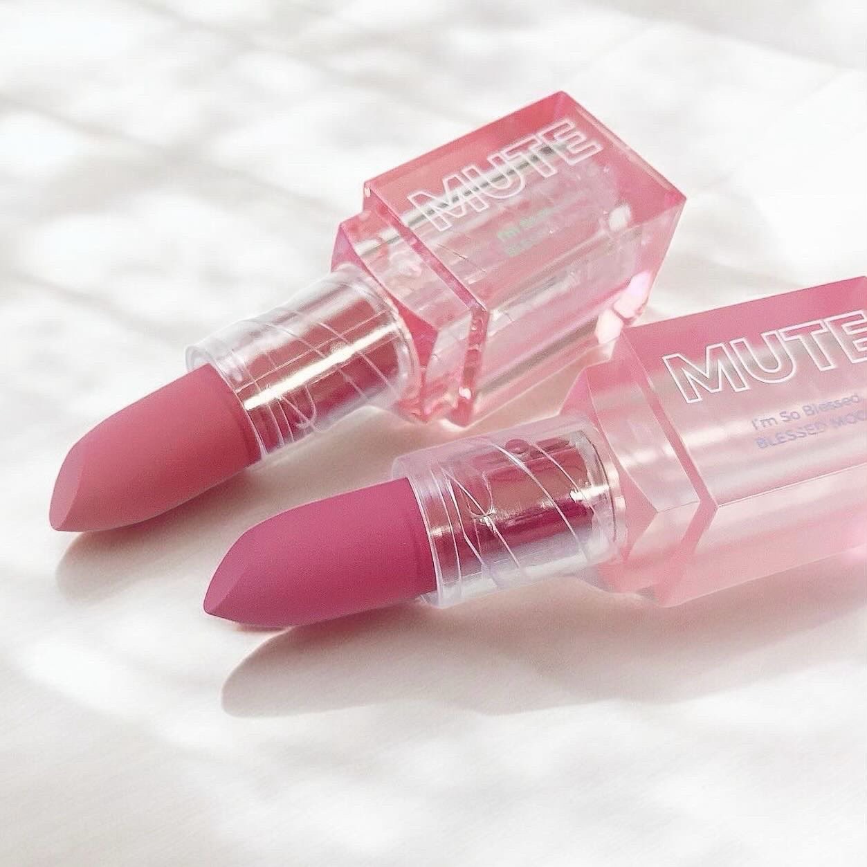 アイムミュートリップスティック/BLESSED MOON/口紅を使ったクチコミ（1枚目）