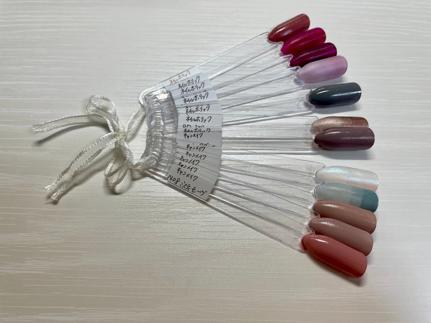 ネイルカラーチャートスティック/セリア/ネイル用品を使ったクチコミ(1枚目)