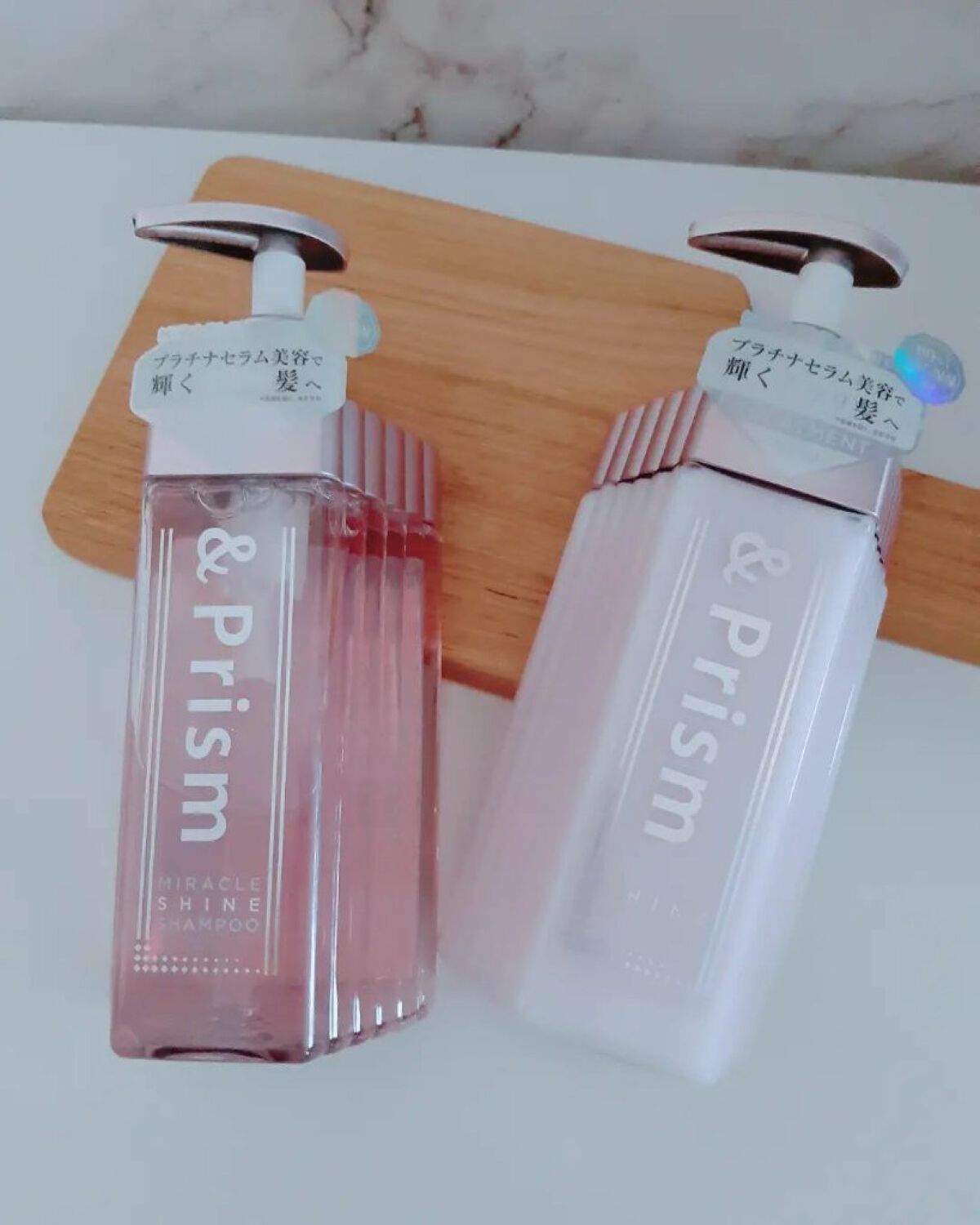 みぃ on LIPS 「&PrismMIRACLESHINEシャンプー/ヘアトリートメ..」(1枚目)