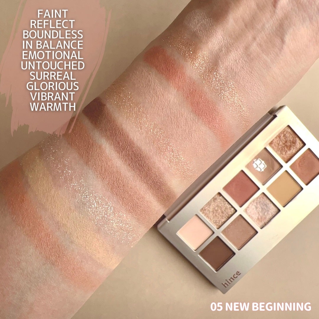 ニューデップスアイシャドウパレット/hince/アイシャドウパレットを使ったクチコミ(4枚目)