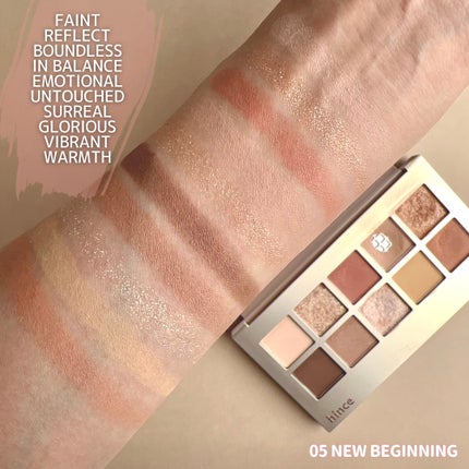 ニューデップスアイシャドウパレット/hince/アイシャドウパレットを使ったクチコミ(4枚目)