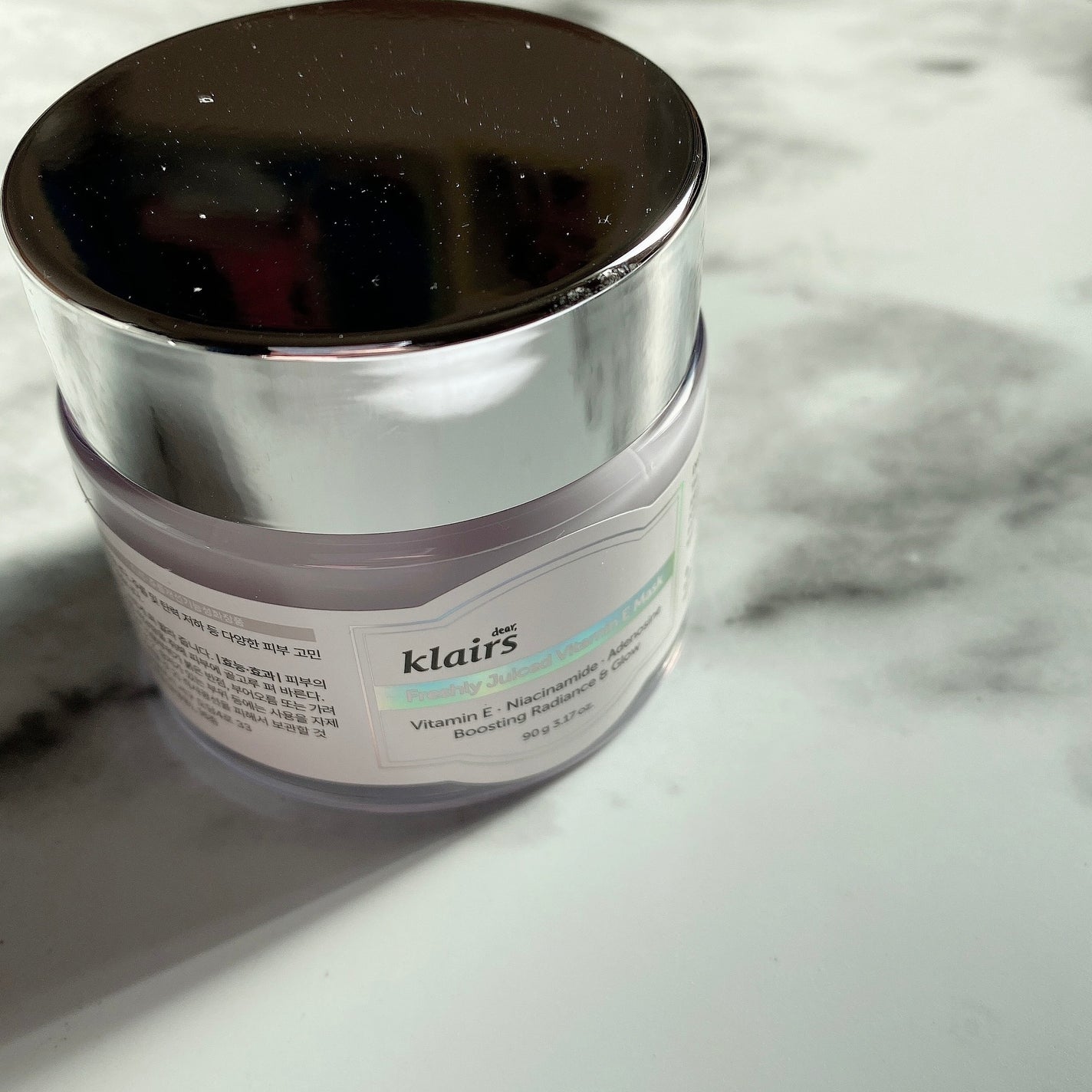 フレッシュリージュースドビタミンEマスク(90g)/Klairs/フェイスクリームを使ったクチコミ(1枚目)