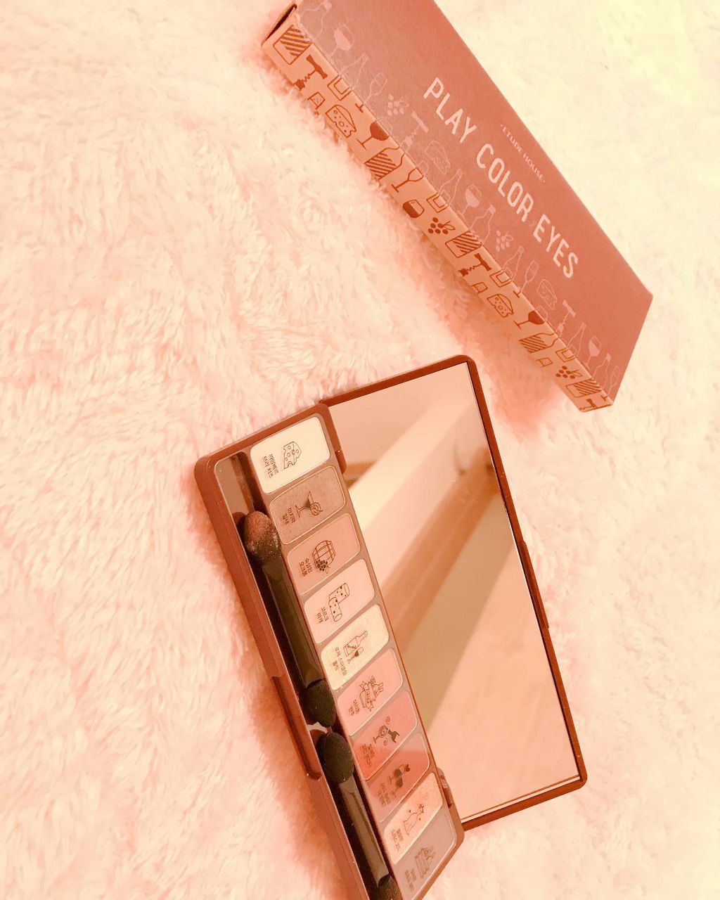 プレイカラー アイシャドウ/ETUDE/アイシャドウパレットを使ったクチコミ（2枚目）