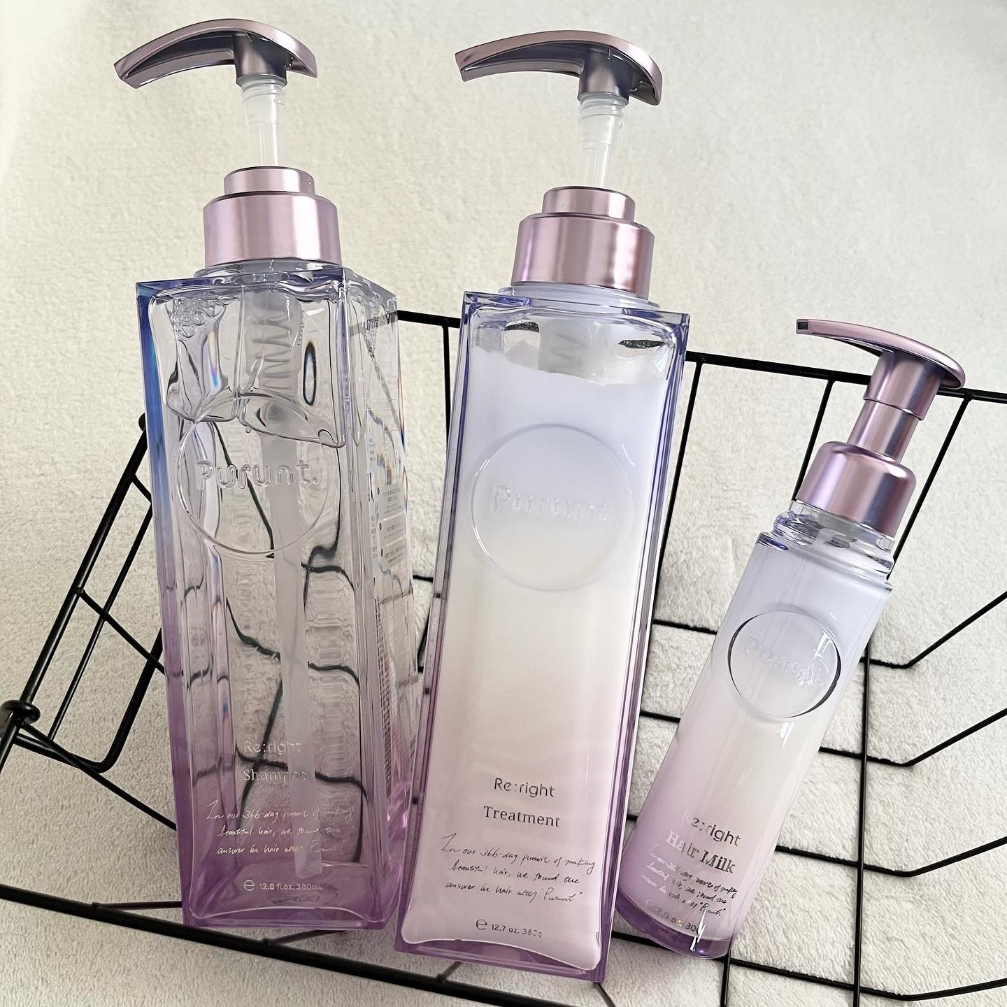 プルント リライト美容液ヘアミルク/Purunt./ヘアミルクを使ったクチコミ（1枚目）