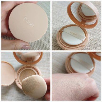 デューイーグロー フィッティング クッション/HASH/クッションファンデーションを使ったクチコミ(3枚目)