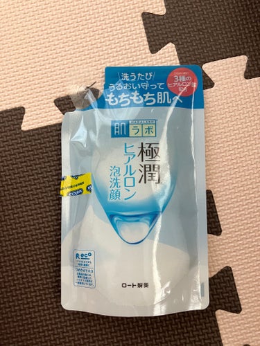 極潤 ヒアルロン泡洗顔 140ml（つめかえ用）/肌ラボ/泡洗顔を使ったクチコミ（1枚目）