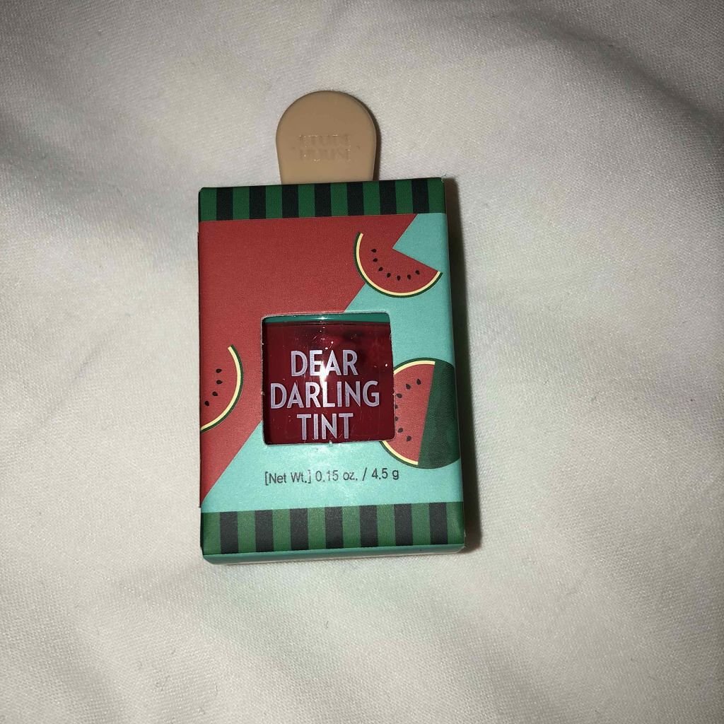 ディアダーリン ウォータージェルティント (アイスティント)/ETUDE/口紅を使ったクチコミ(1枚目)