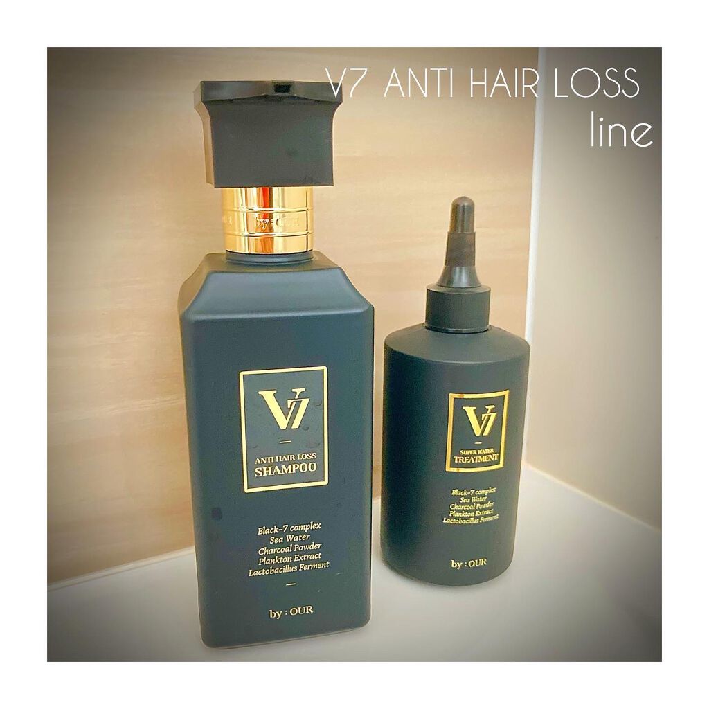 V7 アンチヘアロス シャンプー/by : OUR/サロンシャンプーを使ったクチコミ（1枚目）