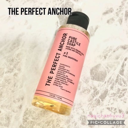 ザ・パーフェクトアンカー ピンクグレープフルーツ #3/THE PERFECT ANCHOR/ボディソープを使ったクチコミ(1枚目)