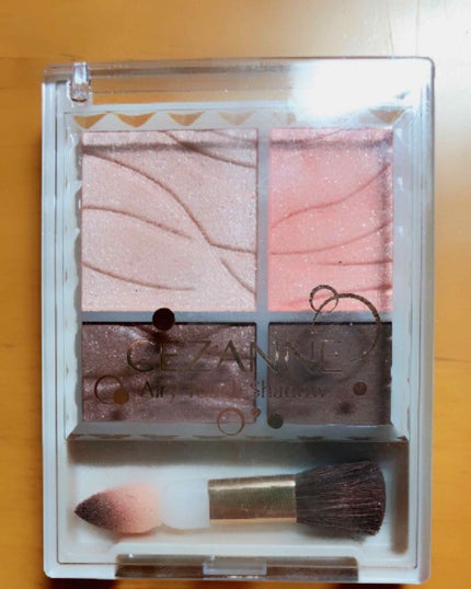 エアリータッチシャドウ 02 コーラルブラウン/CEZANNE/アイシャドウパレットを使ったクチコミ(1枚目)