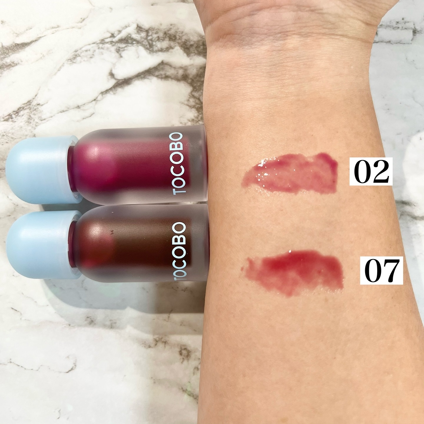 ビタグレーズドリップマスク/TOCOBO/リップマスクを使ったクチコミ（2枚目）