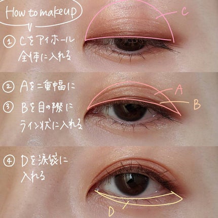 THE アイパレR/b idol/アイシャドウパレットを使ったクチコミ(9枚目)