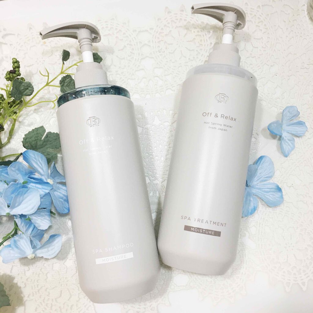 スパ・シャンプー／ヘアトリートメント モイスチャー/Off&Relax/市販シャンプーを使ったクチコミ（1枚目）
