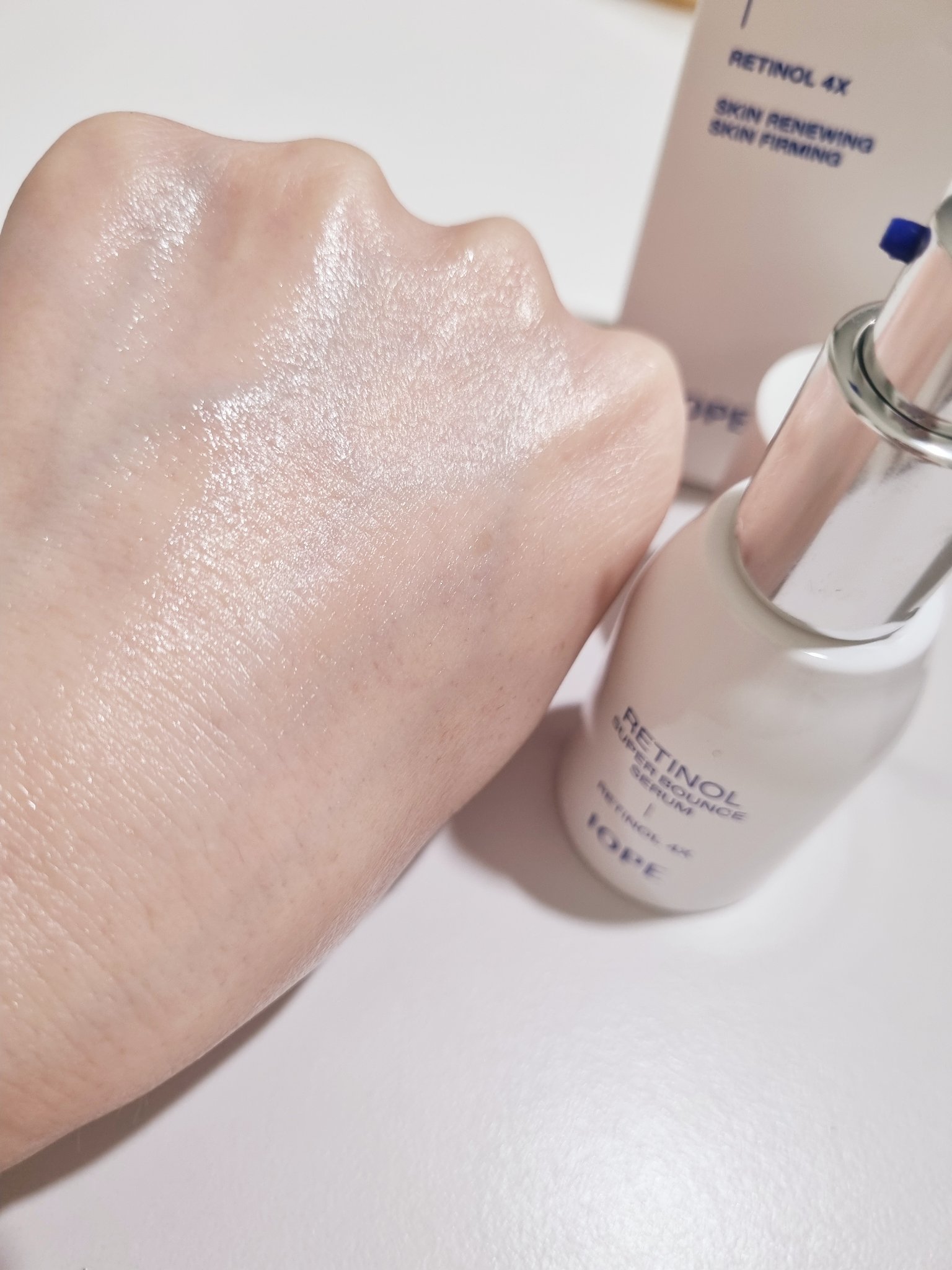 レチノール スーパーバウンス セラム/IOPE/美容液を使ったクチコミ（3枚目）