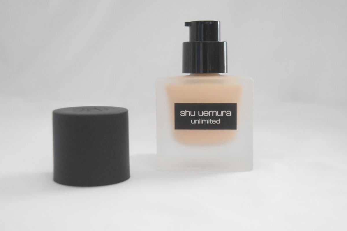 （旧）アンリミテッド ラスティング フルイド/shu uemura/リキッドファンデーションを使ったクチコミ（1枚目）