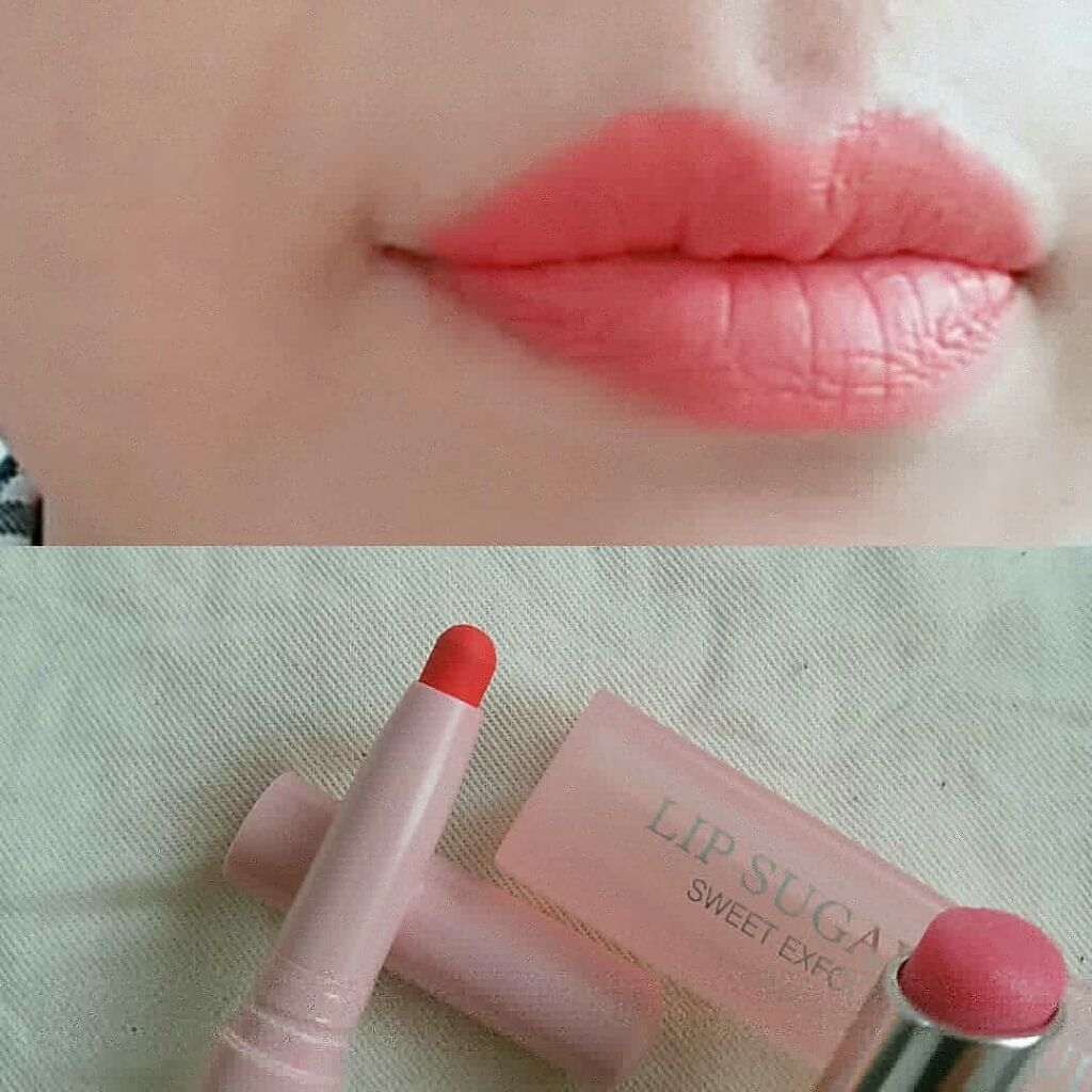 ディオール アディクト スクラブ&バーム/Dior/リップスクラブを使ったクチコミ(3枚目)