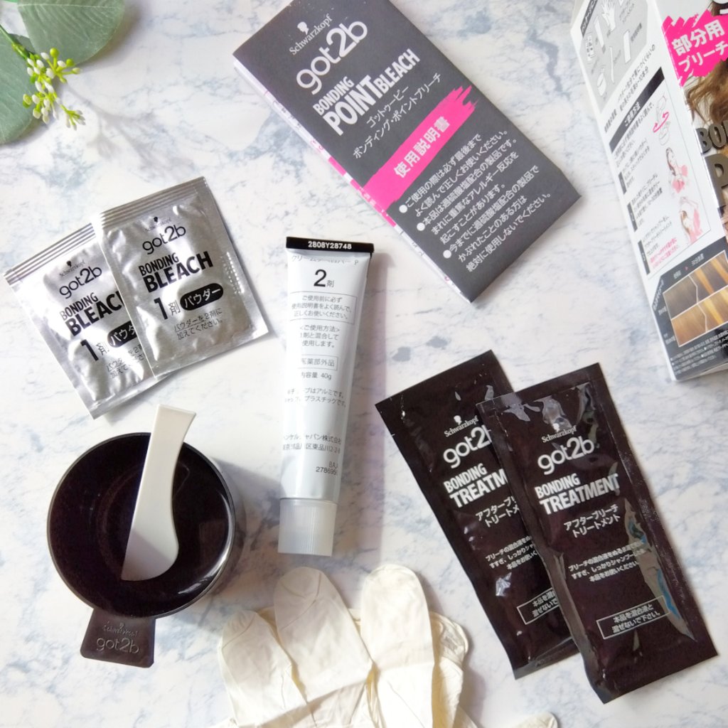 ボンディング・ポイントブリーチ/got2b/ブリーチ剤を使ったクチコミ（3枚目）