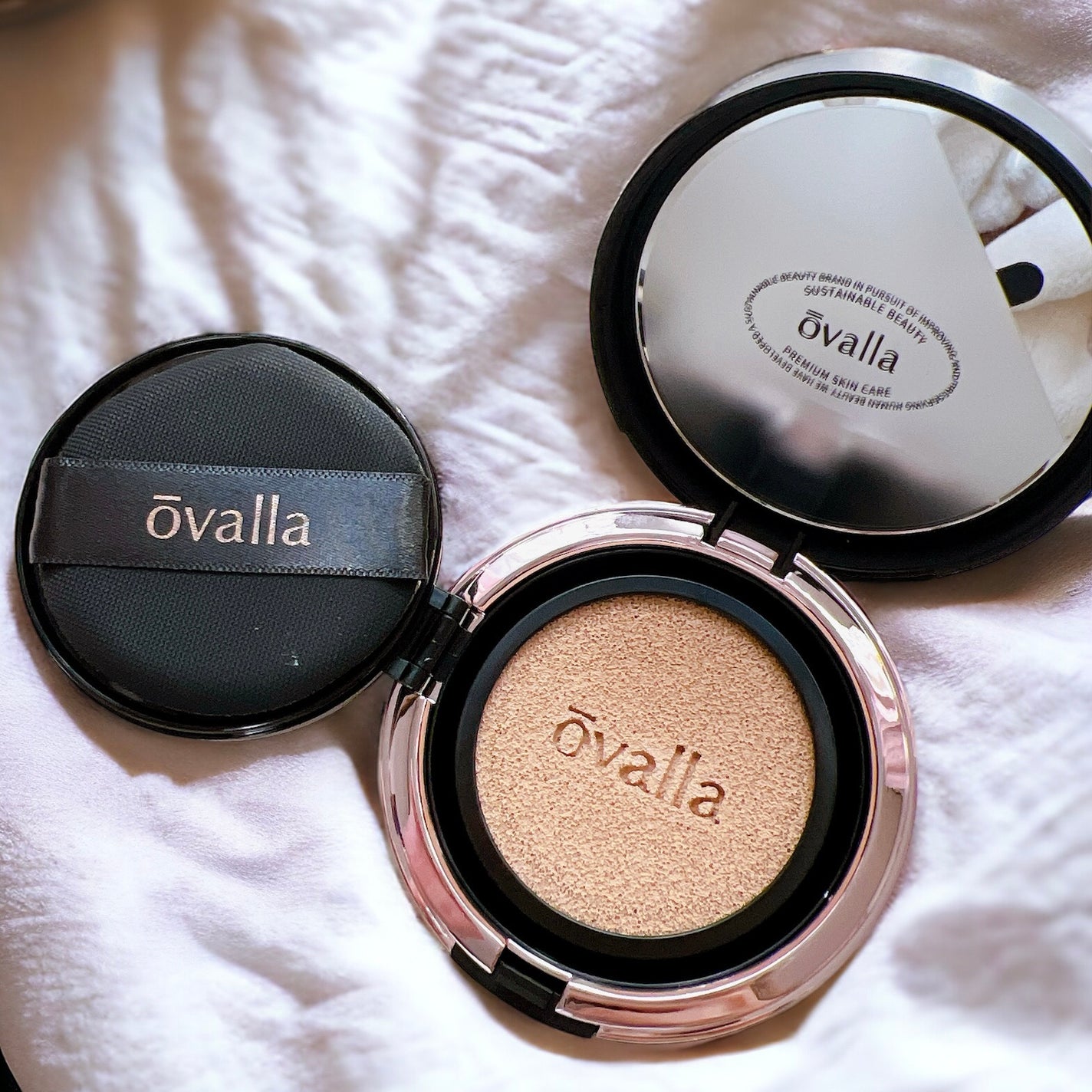 フコセンテラセラム イン クッション/ovalla/クッションファンデーションを使ったクチコミ(3枚目)