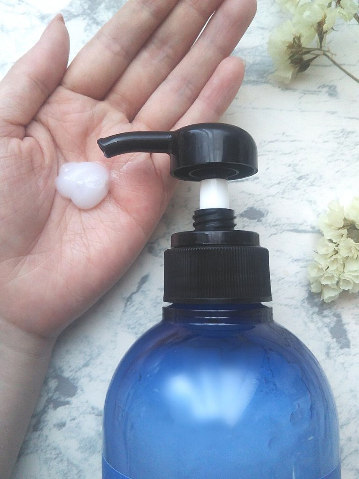 リラックスナイトリペア シャンプー／トリートメント シャンプー本体 475ml/YOLU/市販シャンプーを使ったクチコミ（3枚目）