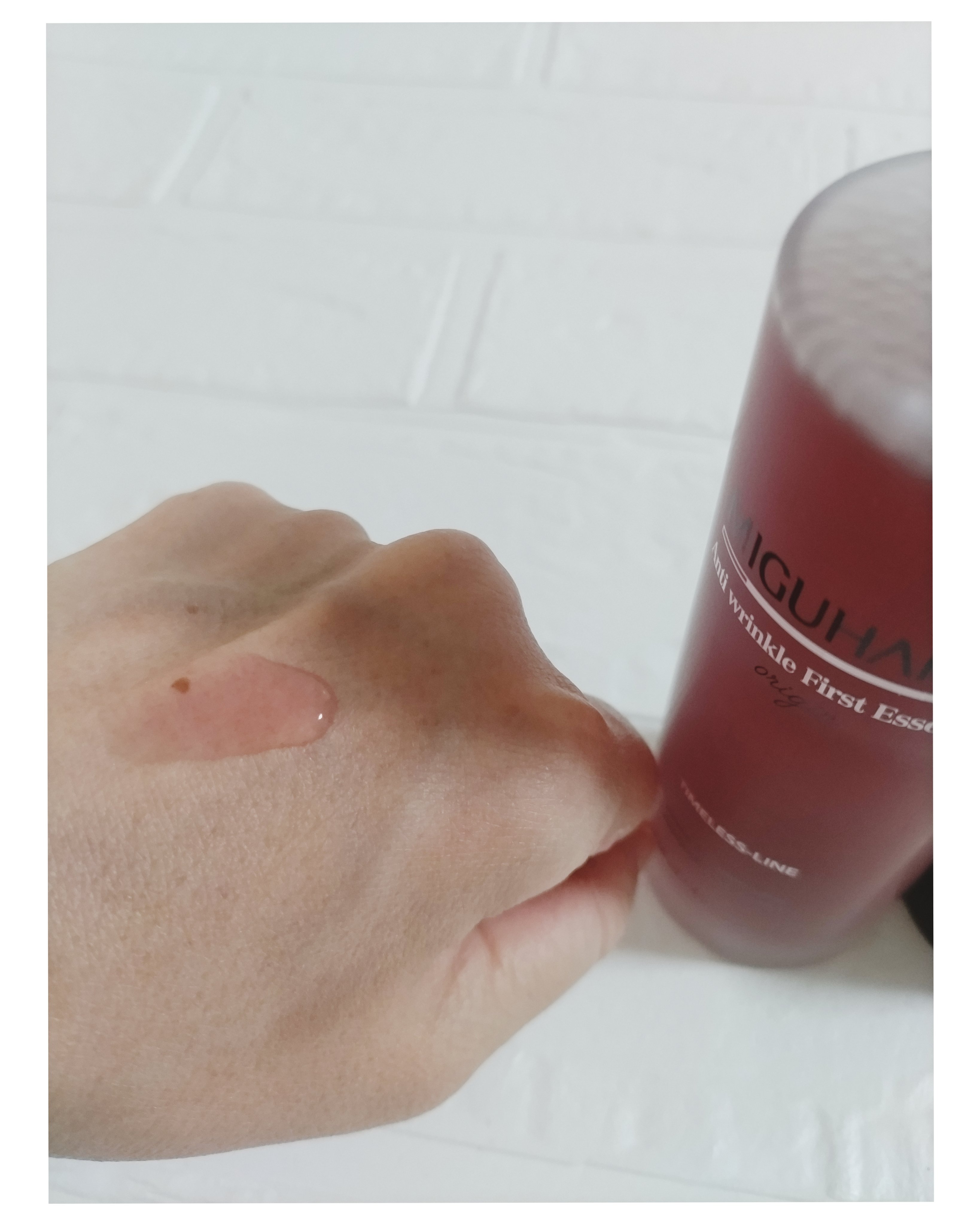 アンチリンクルファーストエッセンスオリジン/MIGUHARA/化粧水を使ったクチコミ（3枚目）