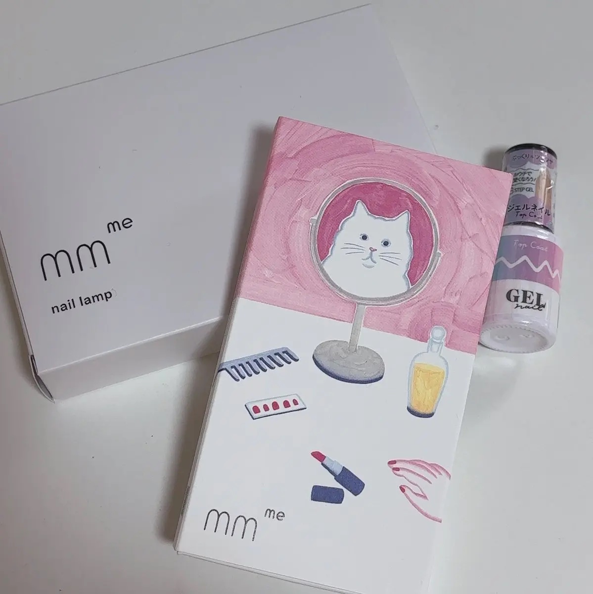 シンデレラネイル（切らなくていいジェルネイルシール）/mmme/ネイルシールを使ったクチコミ（2枚目）