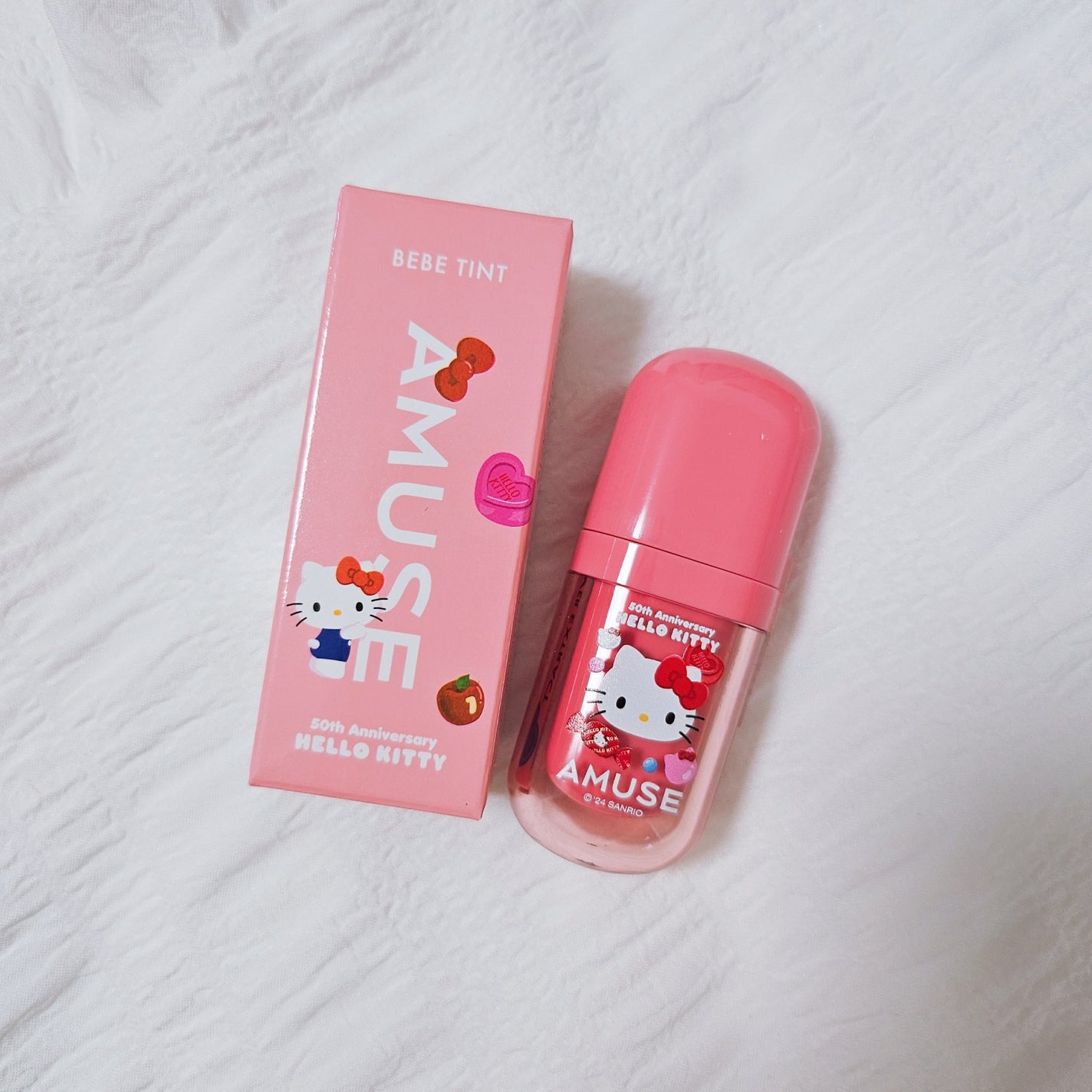 ジェルフィットティント/AMUSE/リップティントを使ったクチコミ(7枚目)