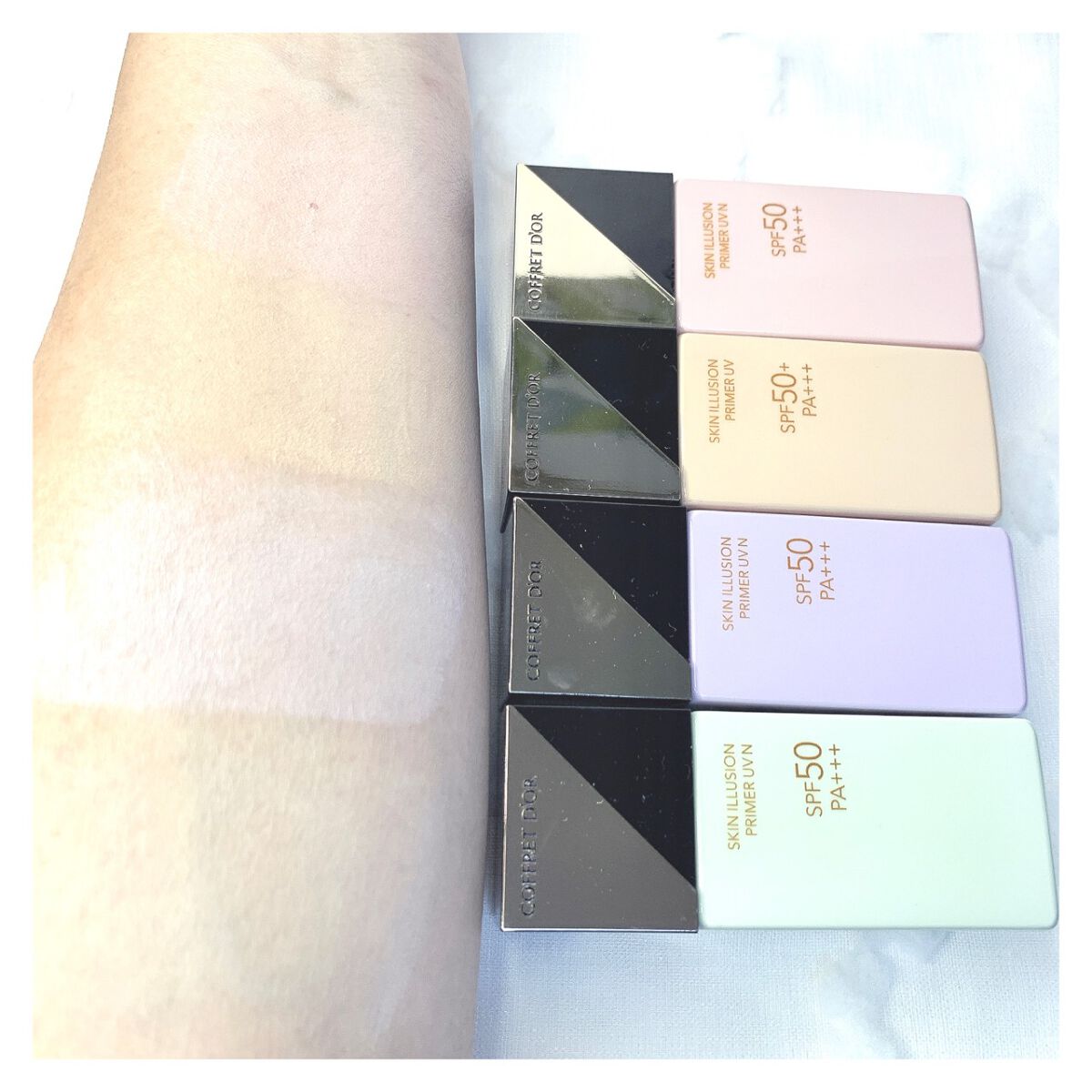 スキンイリュージョンプライマーUV/コフレドール/化粧下地を使ったクチコミ(4枚目)