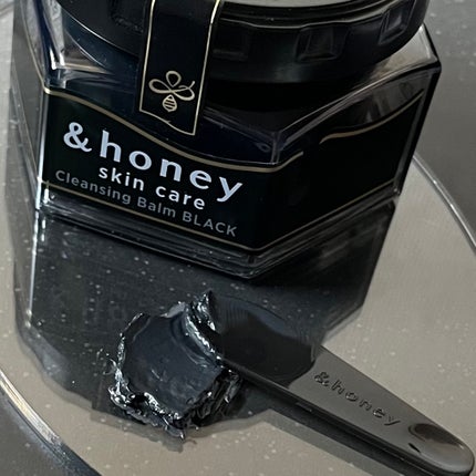 アンドハニー クレンジングバーム ブラック/&honey/クレンジングバームを使ったクチコミ(2枚目)