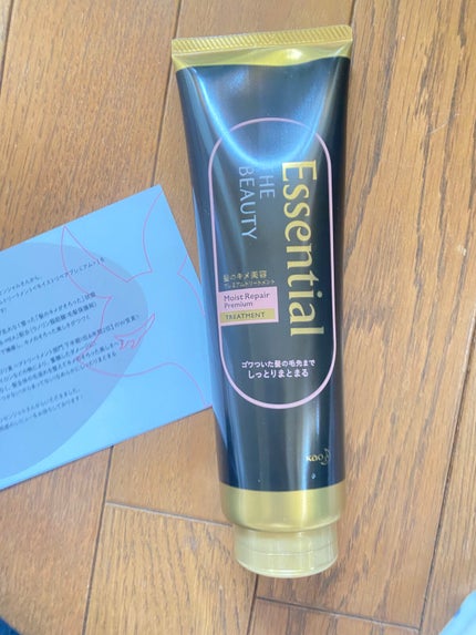 THE BEAUTY 髪のキメ美容プレミアムトリートメント<モイストリペアプレミアム>/エッセンシャル/洗い流すヘアトリートメントを使ったクチコミ(1枚目)