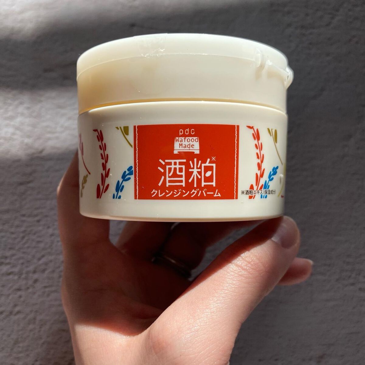 ワフードメイド 酒粕クレンジングバーム/pdc/クレンジングバームを使ったクチコミ(6枚目)