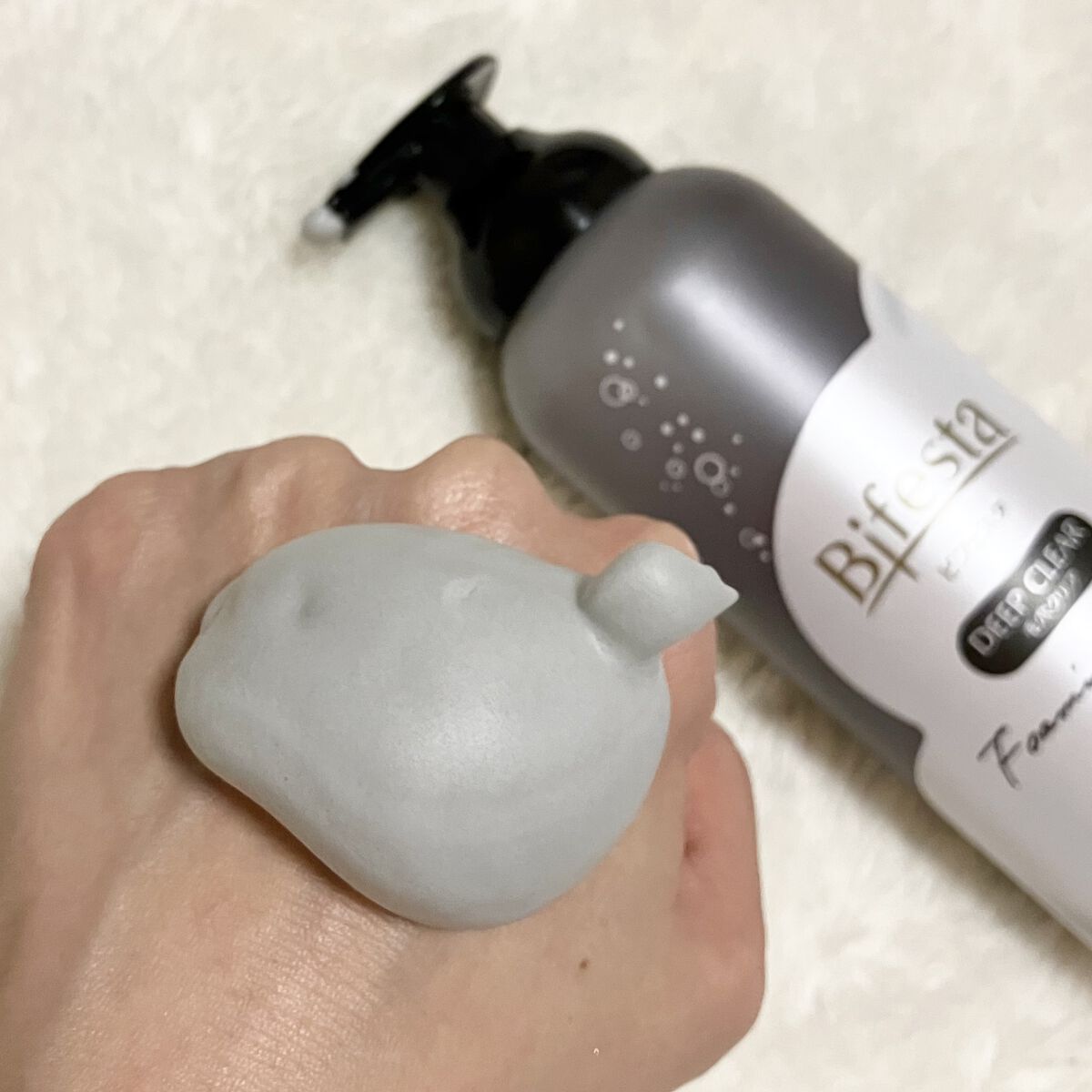 泡洗顔 ディープクリア/ビフェスタ/泡洗顔を使ったクチコミ（2枚目）