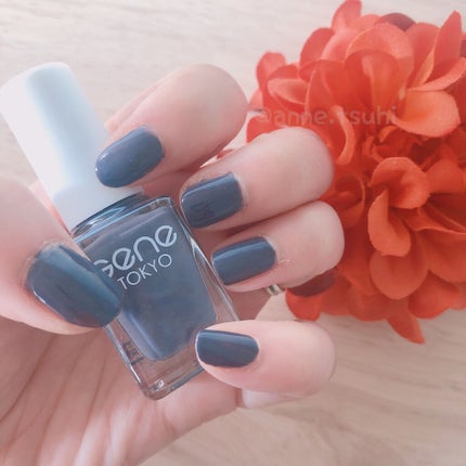 gene TOKYO ネイル モーヴグレー/DAISO/マニキュアの画像