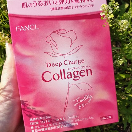 ディープチャージ コラーゲン スティックゼリー/ファンケル/美容サプリメントを使ったクチコミ(1枚目)