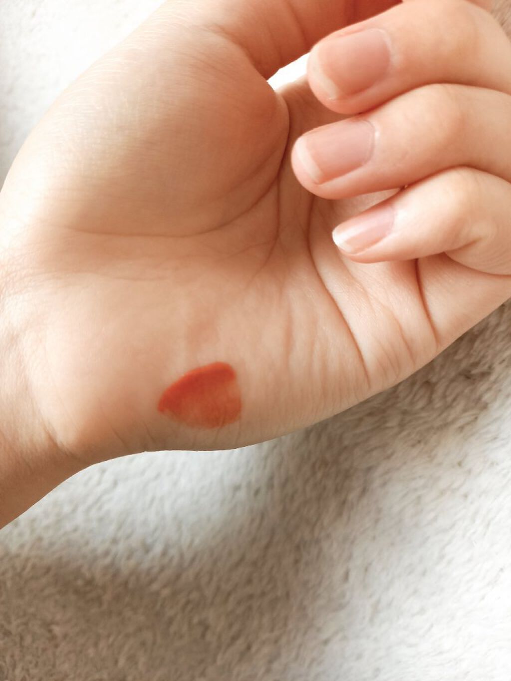 グラスティングウォーターティント 韓服エディション #10 chija beige/rom&nd/リップティントを使ったクチコミ（2枚目）