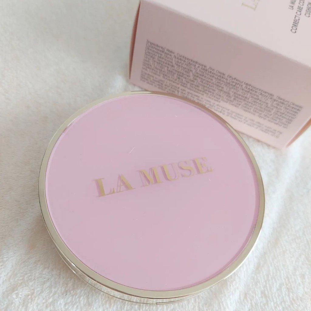 CORRECT CARE COMPLETE CC CUSHION/ラミューズ/クッションファンデーションを使ったクチコミ（1枚目）