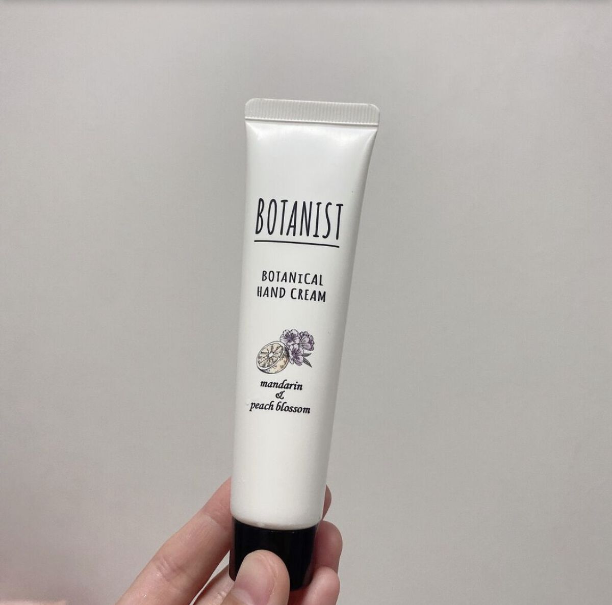ボタニカルハンドクリーム（マンダリン&ピーチブロッサム ）/BOTANIST/ハンドクリームを使ったクチコミ（1枚目）