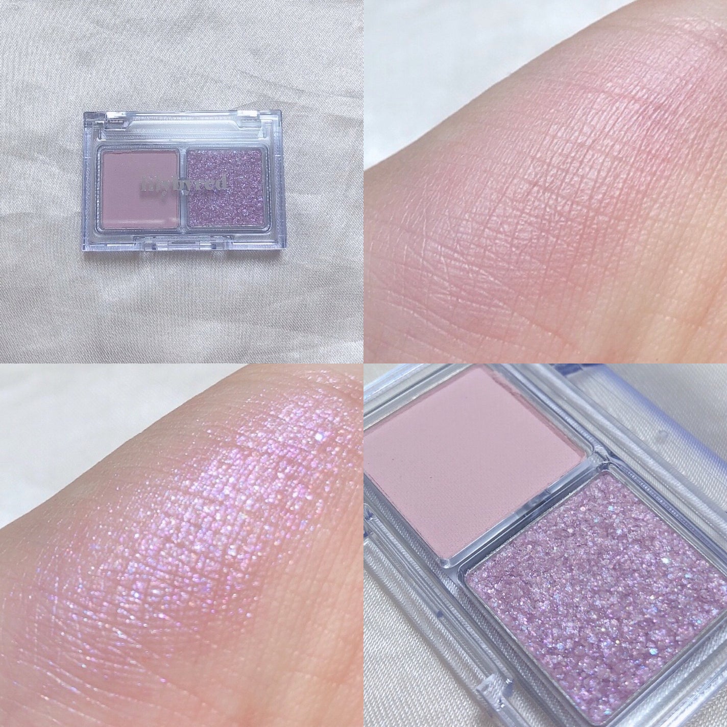 Little Bitty Moment Shadow/lilybyred/アイシャドウパレットを使ったクチコミ(2枚目)