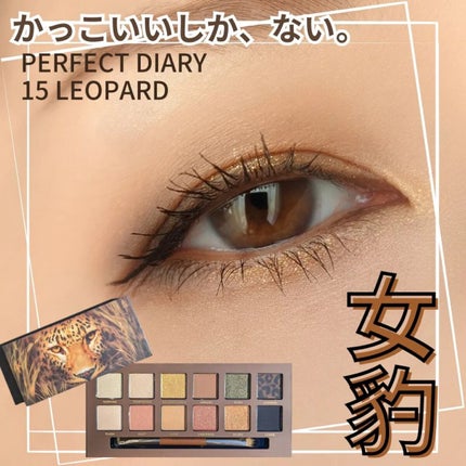 エクスプローラ12色 動物アイシャドウパレット/PERFECT DIARY/アイシャドウパレットを使ったクチコミ(1枚目)