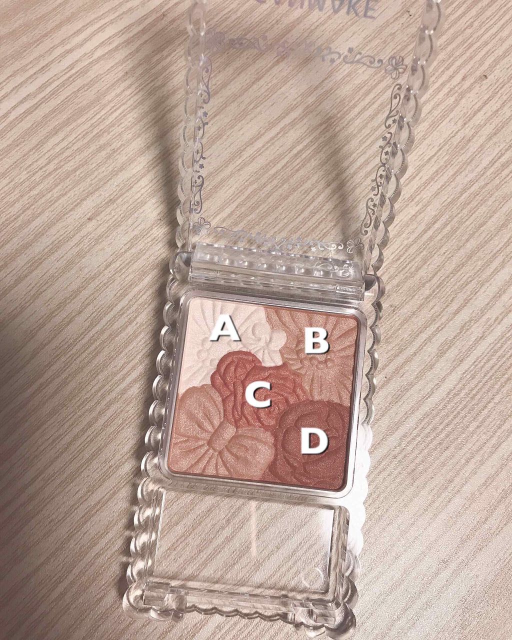 グロウフルールチークス/キャンメイク/パウダーチークを使ったクチコミ（2枚目）