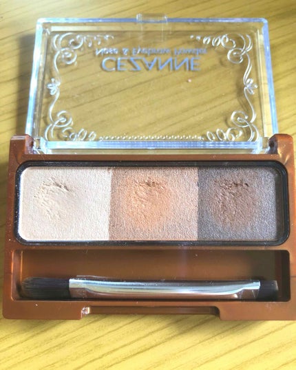 ノーズ&アイブロウパウダー/CEZANNE/パウダーアイブロウを使ったクチコミ(2枚目)