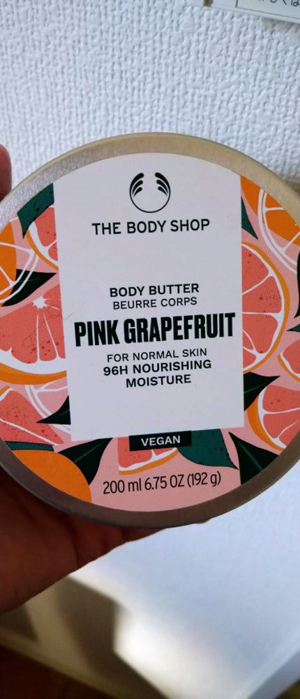 ボディバター ピンクグレープフルーツ/THE BODY SHOP/ボディクリームを使ったクチコミ(1枚目)