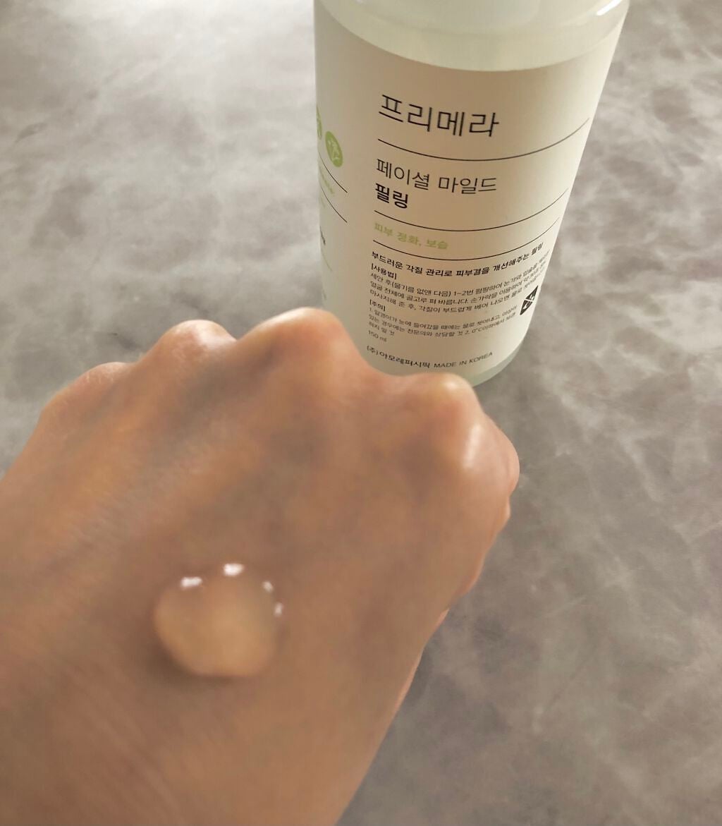 フェイシャルマイルドピーリング/primera/ピーリングを使ったクチコミ(2枚目)