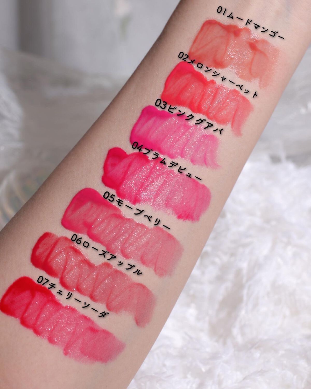 ジューシーデュイティント/dasique/リップティントを使ったクチコミ（2枚目）